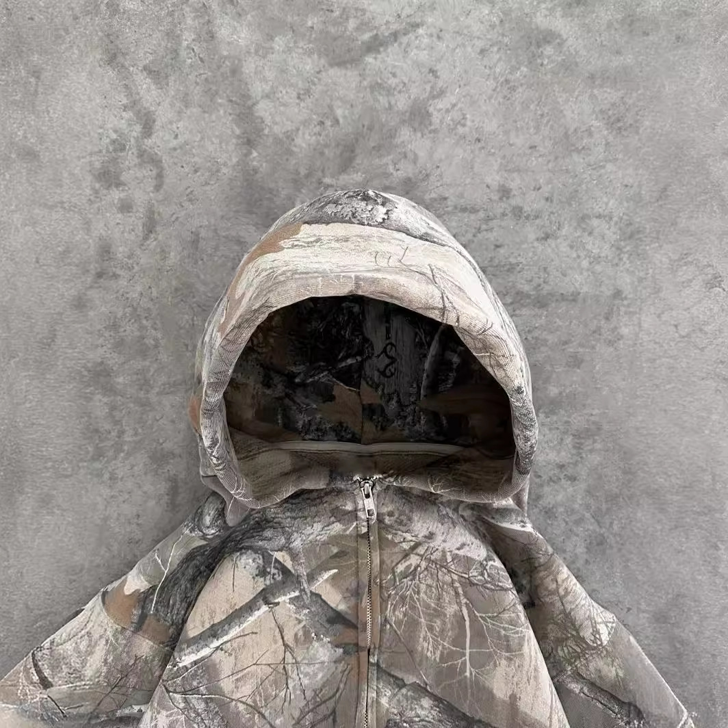 Urban Camo Retro Hoodie