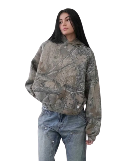 Urban Camo Retro Hoodie